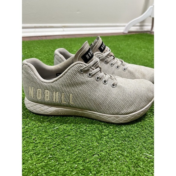 NoBull Outwork Shoes‎ Womens 8.5 Gray Trainers Athletic Super Fabric CrossFit - Picture 2 of 7